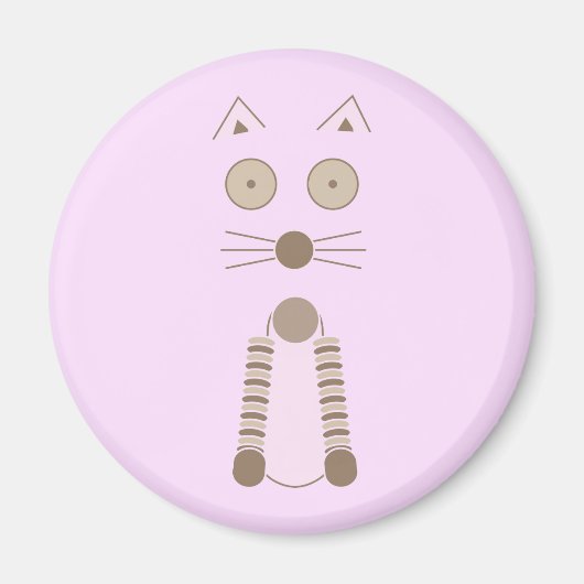 Aimant Chat simple (Devant)