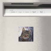 Aimant Chat spatial (In Situ (Lave-vaisselle))