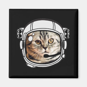 Aimant Chat spatial
