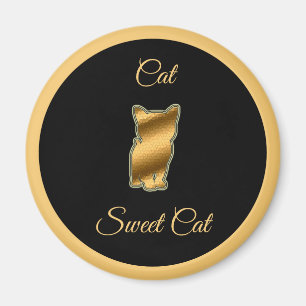 Aimant Chat sucré