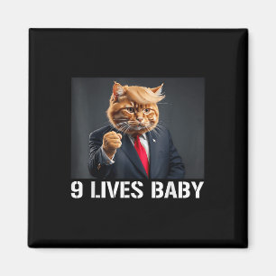 Aimant Chat Trump 9 Vit Bébé Drôle Chat Avec Trump Cheveu