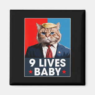 Aimant Chat Trump 9 Vit Bébé Drôle Vote Pour Trump Chats