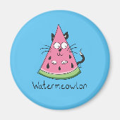 Aimant Chat Watermelon Cute Kid's (Devant)