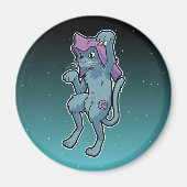 Aimant Chat Yokai japonais - Cute Bakeneko (Devant)