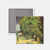 Aimant Châtaigniers en fleurs par Vincent van Gogh (Recto/Verso)