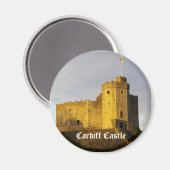 Aimant Château au coucher du soleil (Recto/Verso)