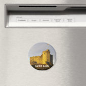 Aimant Château au coucher du soleil (In Situ (Lave-vaisselle))