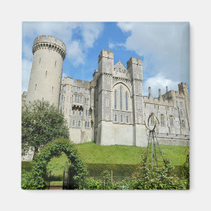 Aimant Château d'Arundel au printemps, Sussex Ouest