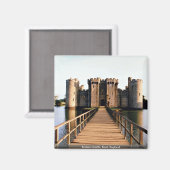 Aimant Château de Bodiam, Kent, Angleterre (Recto/Verso)
