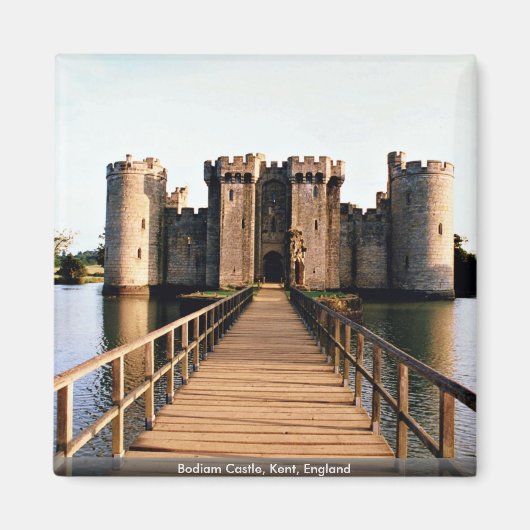 Aimant Château de Bodiam, Kent, Angleterre (Devant)