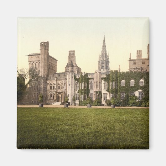 Aimant Château de Cardiff II, Cardiff, Pays de Galles (Devant)