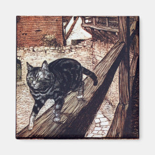 Aimant Château de chat Rackham Illustration