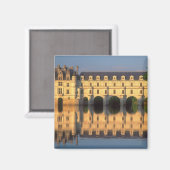 Aimant Château de Chenonceau, rivière Cher, Loir-et-Cher, (Recto/Verso)