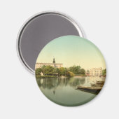 Aimant Château de Dessau, Anhalt, Allemagne (Recto/Verso)