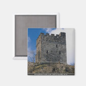 Aimant Château de Dolwyddelan, construit 1200 par Llewell (Recto/Verso)