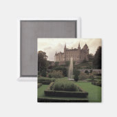 Aimant Château de Dunrobin, Écosse (Recto/Verso)