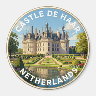 Aimant Château De Haar Pays-Bas Monument Historique