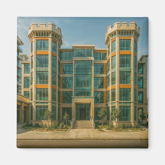 Aimant Château de la Citadelle de Cristal (Devant)