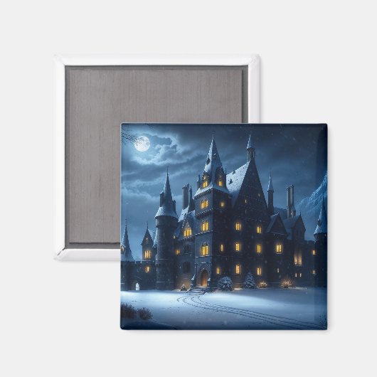 Aimant Château de la nuit froide Hollow (Recto/Verso)