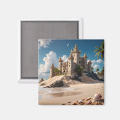 Aimant Château de la Plage des Possibilités (Recto/Verso)