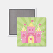 Aimant Château de la Princesse Rose (Recto/Verso)