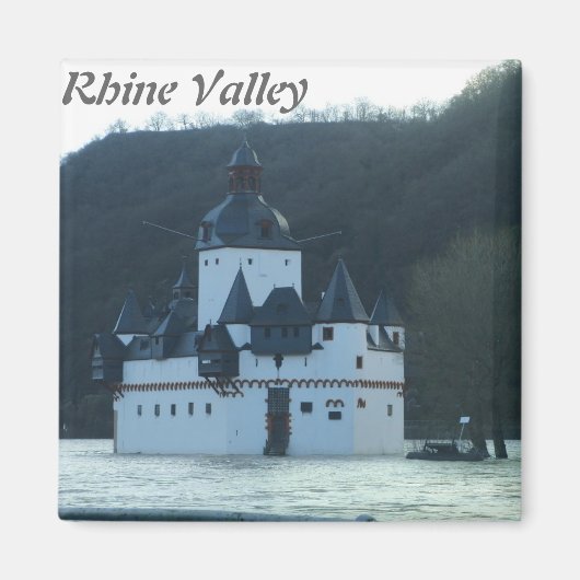 Aimant Château de la vallée du Rhin (Devant)