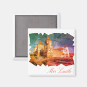 Aimant Château de Mir en Biélorussie Architecture Peintur (Recto/Verso)