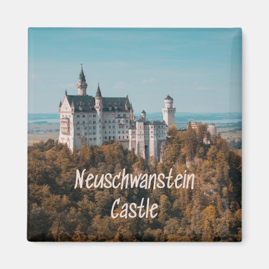 Aimant Château de Neuschwanstein Allemagne (Devant)
