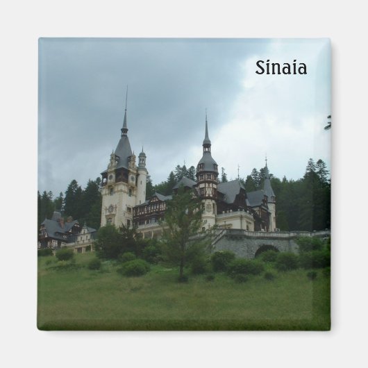 Aimant Château de Peles - Sinaia (Devant)