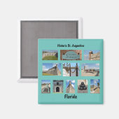 Aimant Château de San Marcos (Recto/Verso)