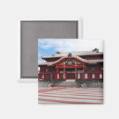 Aimant Château de Shuri à Okinawa, Japon (Recto/Verso)