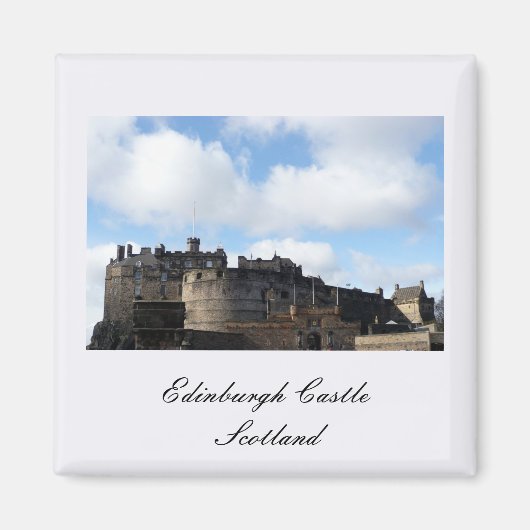 Aimant Château d'Édimbourg en Ecosse (Devant)