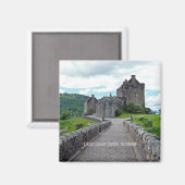 Aimant Château d'Eilean Donan, Écosse, (Recto/Verso)