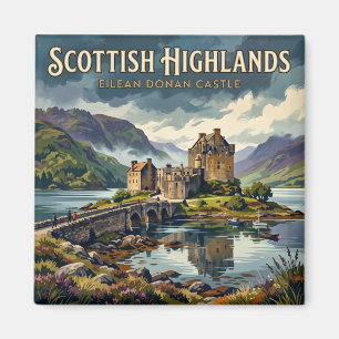 Aimant Château d'Eilean Donan Écosse