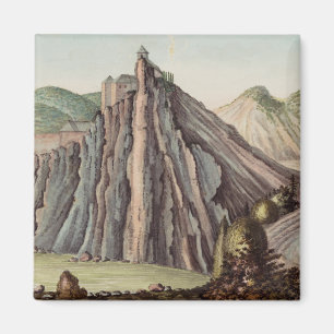 Aimant Château d'Orava vu du côté nord en Slovaquie