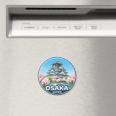Aimant Château d'Osaka Japon (In Situ (Lave-vaisselle))