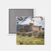 Aimant Château Du 15E Siècle Du Duc D'Alburquerque (Recto/Verso)
