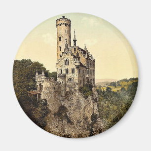 Aimant Château du Lichtenstein, Wurtemburg, magnifice de