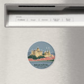 Aimant Château et Collégiale Suisse (In Situ (Lave-vaisselle))