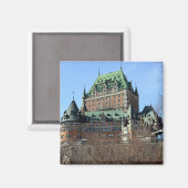 Aimant Château Frontenac, Québec, Canada (Recto/Verso)