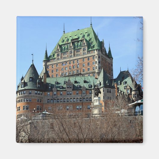 Aimant Château Frontenac, Québec, Canada (Devant)