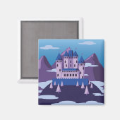 aimant château imaginaire (Recto/Verso)
