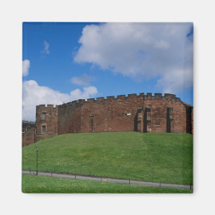 Aimant Château montrant la tour demi-lune, Chester,