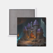 Aimant Château nain de la forge des forgerons (Recto/Verso)