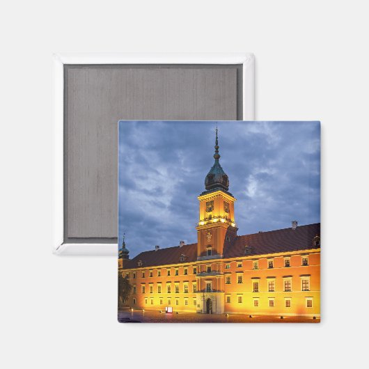 Aimant Château Royal de Varsovie (Recto/Verso)