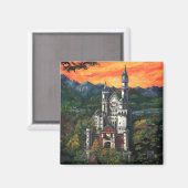 Aimant Château Schloss Neuschwanstein (Recto/Verso)
