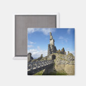 Aimant Château Sinclair Girnigoe, Wick, Caithness, (Recto/Verso)