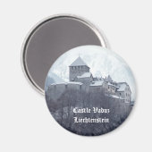 Aimant Château Vaduz Liechtenstein (Recto/Verso)
