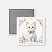 aimant chaton mignon (Recto/Verso)