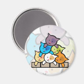 Aimant Chats (Recto/Verso)